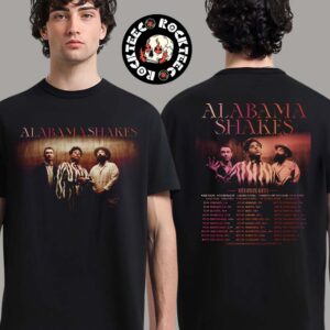 Alabama Shakes Summer 2025 Tour Poster Tour Dates Two Sides Unisex T-Shirt