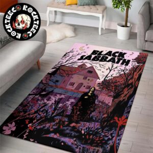 Black Sabbath 1970 Black Sabbath Album Tribute Art House Decor Rug Carpet