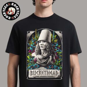 Buckethead 2025 Gig Poster For Shows In Crystal Bay Nevada And Napa California On February 21 And 22 2025 Unisex T-Shirt