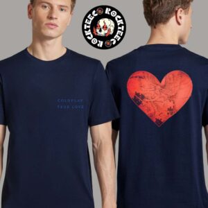 Coldplay 2025 Valentine True Love Tee