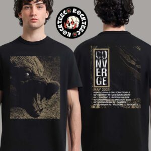 Converge US Tour On May 2025 Tour Dates List Two Sides Unisex T-Shirt