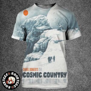 Daniel Donato Winter Tour 2025 Cosmic Country Tour Poster With Tour Dates List All Over Print Shirt