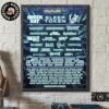 Download Fest XXII Donington Park 13-15 June 2025 Day Splits With Line Up Home Decor Poster Canvas