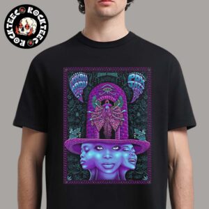 Erykah Badu Gig Poster For PDX Jazz Festival In Portland Oregon At Moda Center On February 21 2025 Unisex T-Shirt