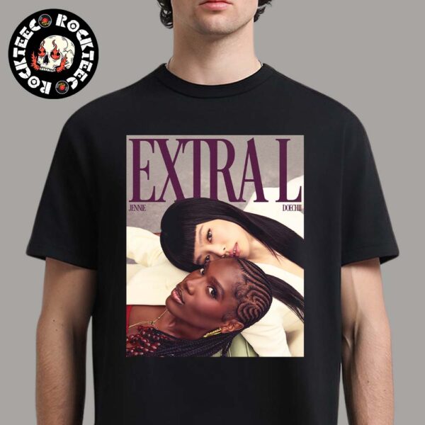 Extral Jennie And Doechii Collab Track Photo Unisex T-Shirt