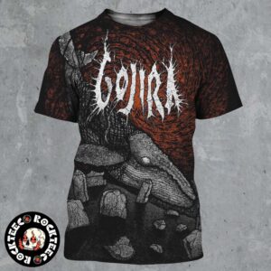 Gojira A Ghost In The Void By Dylan Garrett Smith Rockabilia Exclusive All Over Print Shirt