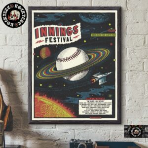 Inning Festival Poster For Festival In Temple Arizona At Temple Beach Park And Arts Park On February 21 22 2025 Home Decor Poster Canvas