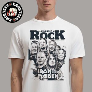 Iron Maiden x Classic Rock Issue 337 Exclusive Est 1975 Magazine Cover Classic T-Shirt