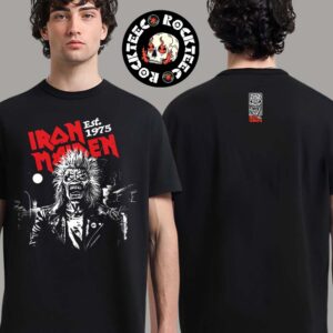 Iron Maiden x Classic Rock Issue 337 Exclusive Est 1975 T-Shirt