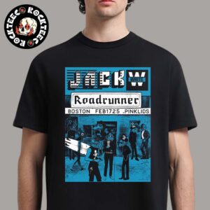 Jack White Gig Poster For Show In Boston Massachusetts At Roadrunner On February 17 2025 Unisex T-Shirt