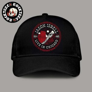 Jason Isbell Merch Tee For Show In Chicago Illinois At Th Auditorium Theatre On Feb 15 2025 Classic Cap Hat Snapback