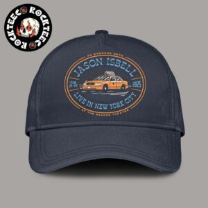 Jason Isbell New York Shows Merch Tee At Beacon Theatre On Feb 21-22 2025 Taxi Art Classic Cap Hat Snapback