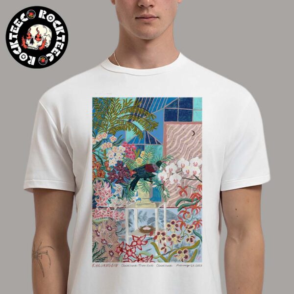 Khruangbin Poster For Show At Christchurch Town Hall In Christchurch New Zealand On February 20 2025 Unisex T-Shirt