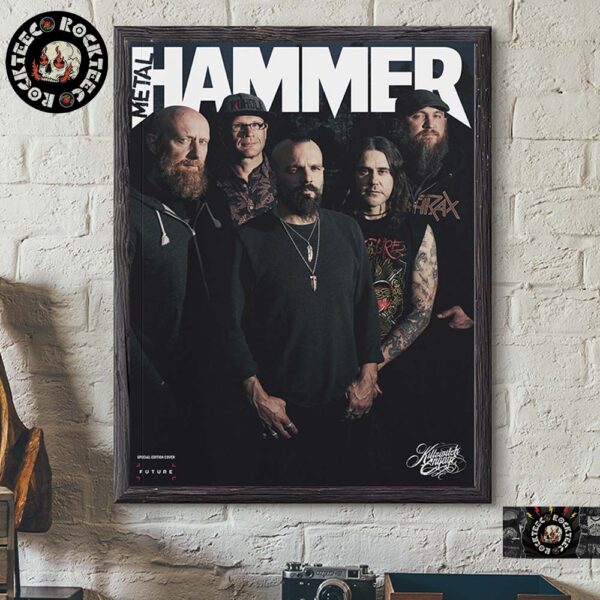 Killswitch Engage x Metal Hammer Issue 397 Magazine Cover Home Decor Poster Canvas