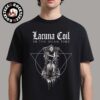 Lacuna Coil Sleepless Empire Album Merch Never Dawn Unisex T-Shirt