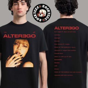 Lisa Alter Ego Album Cover Photo With Track List Two Sides Unisex T-Shirt