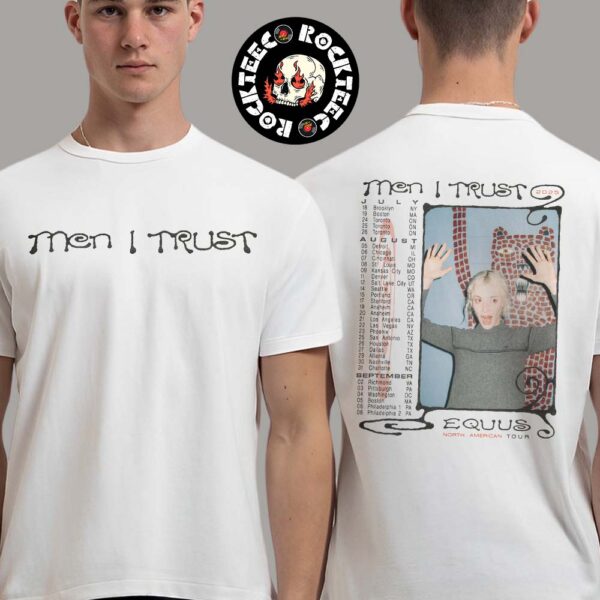 Men I Trust 2025 Equus North American Tour Poster Tour Dates Merch Double Sides Unisex T-Shirt