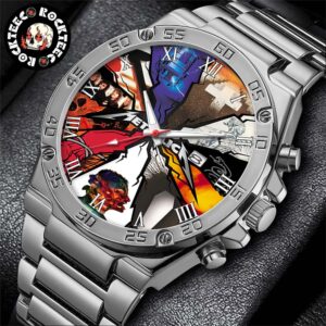 Metallica All Iconic Album Covers Stainless Steel Watch