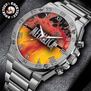 Metallica Load And Reload Albums Cover Personalized Stainless Steel Watch