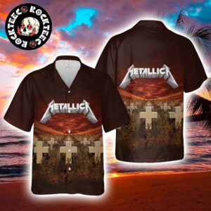 Metallica Master Of Puppets Album Cover Hawaiian Shirt