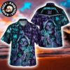 Metallica Skull Samurai Warrior Hawaiian Shirt