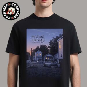 Michael Marcagi Spring 2025 Tour Poster Art Unisex T-Shirt