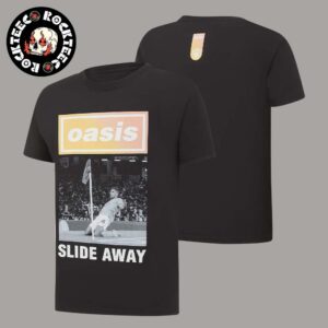 Oasis x Manchester City Slide Away Rodri Celebrate T-Shirt