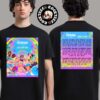 Superheaven US And Canada Tour 2025 Poster Tour Dates Two Sides Unisex T-Shirt