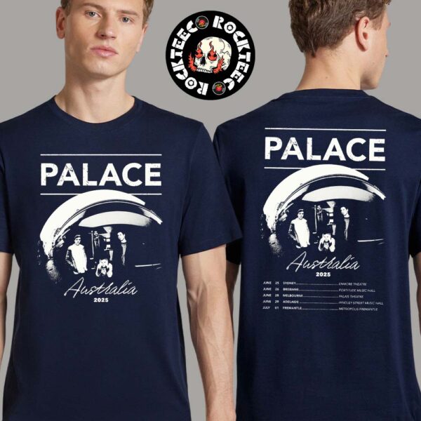 Palace Australia Tour 2025 Poster Tour Dates Two Sides Classic T-Shirt