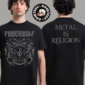 Powerwolf Crest Metal Is Religion Exclusive Merch Unisex T-Shirt