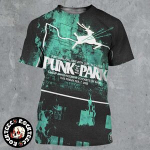 Punk In The Park Poster For Show In Portland Oregon On June 28 2025 At Waterfront Park All Over Print Shirt