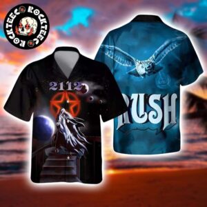 Rush 2112 Starman With The Owl 2 Colors 2025 Summer Hawaiian Shirt