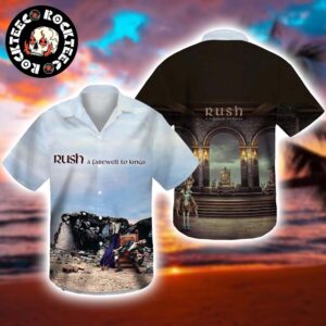 Rush A Farewell To Kings Album Art Hawaiian Shirt For Summer 2025