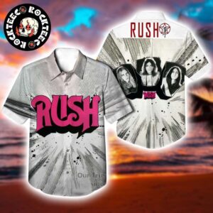 Rush Band Hemisphere Tour Style Vintage Hawaiian Shirt For Summer 2025