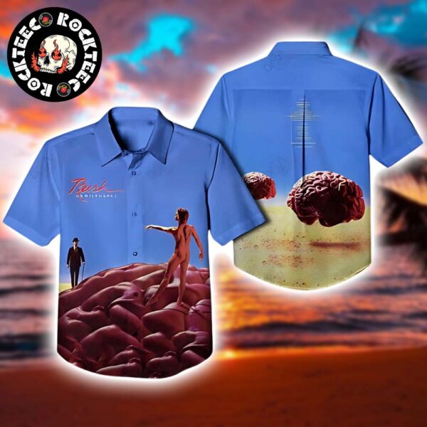 Rush Band Hemispheres Album Cover Art 2025 Summer Hawaiian Shirt