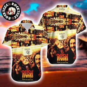 Rush Beyond the Lighted Stage Summer 2025 Hawaiian Shirt