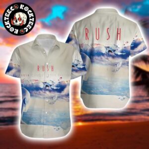 Rush Grace Under Pressure Album Cover Art Summer 2025 Hawaiian Shirt