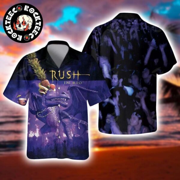 Rush In Rio Album Art Gift For Fans Hawaiian Shirt