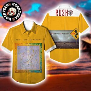 Rush Snakes Arrows Album Mustard Summer 2025 Hawaiian Shirt