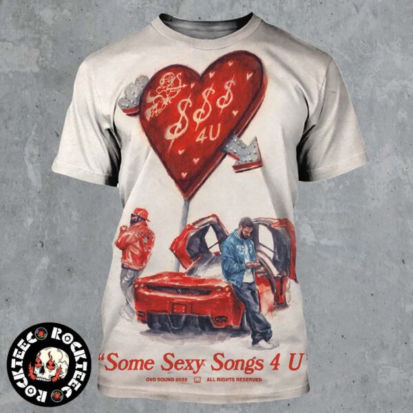 Some Sexy Songs 4 U Drake X Partynextdoor Album Art All Over Print Shirt