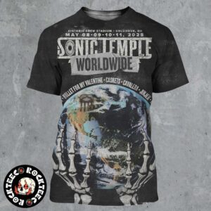 Sonic Temple Worldwide In Columbus Ohio At Historic Crew Stadium On May 8 9 10 11 2025 International Powerhouses All Over Print Shirt