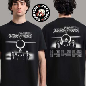 The Smashing Pumpkins The Aghori Tour 2025 Tour Dates List Two Sides Unisex T-Shirt