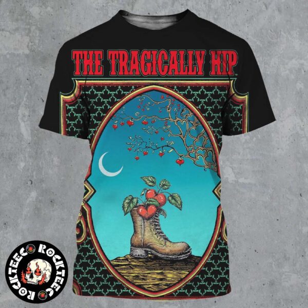 The Tragically Hip Concept Poster Based On Boots And Hearts Song All Over Print Shirt