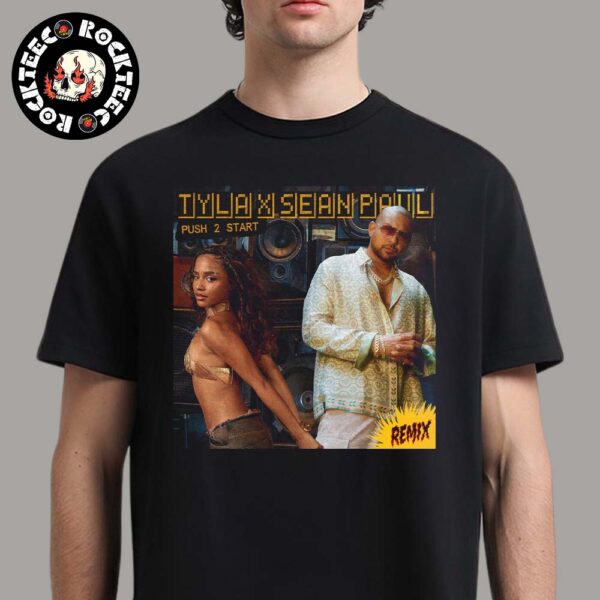 Tyla x Sean Paul Push 2 Start Remix Single Cover Classic T-Shirt