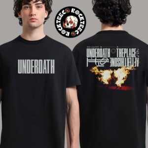 Underoath The Place After This One Album Fire Art Two Sided T-Shirt