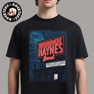 Warren Haynes Band 2025 Tour Poster Unisex T-Shirt