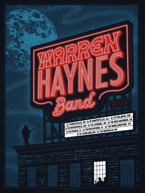 Warren Haynes Band Million Voices Whisper Tour 2025