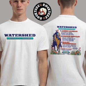 Watershed Festival at The Gorge 2025 Full Line Up On August 1 2 3 2025 Two Sides Unisex T-Shirt