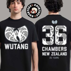 Wu Tang Clan 36 Chambers New Zealand Tour 2025 Mandala Style Unisex Tank Top T-Shirt