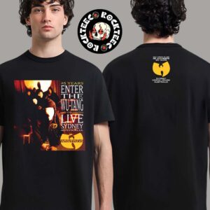 Wu Tang Clan Australia Tour 2025 25 Years Enter The 36 Chambers Live In Sydney Australia Two Sides Unisex T-Shirt